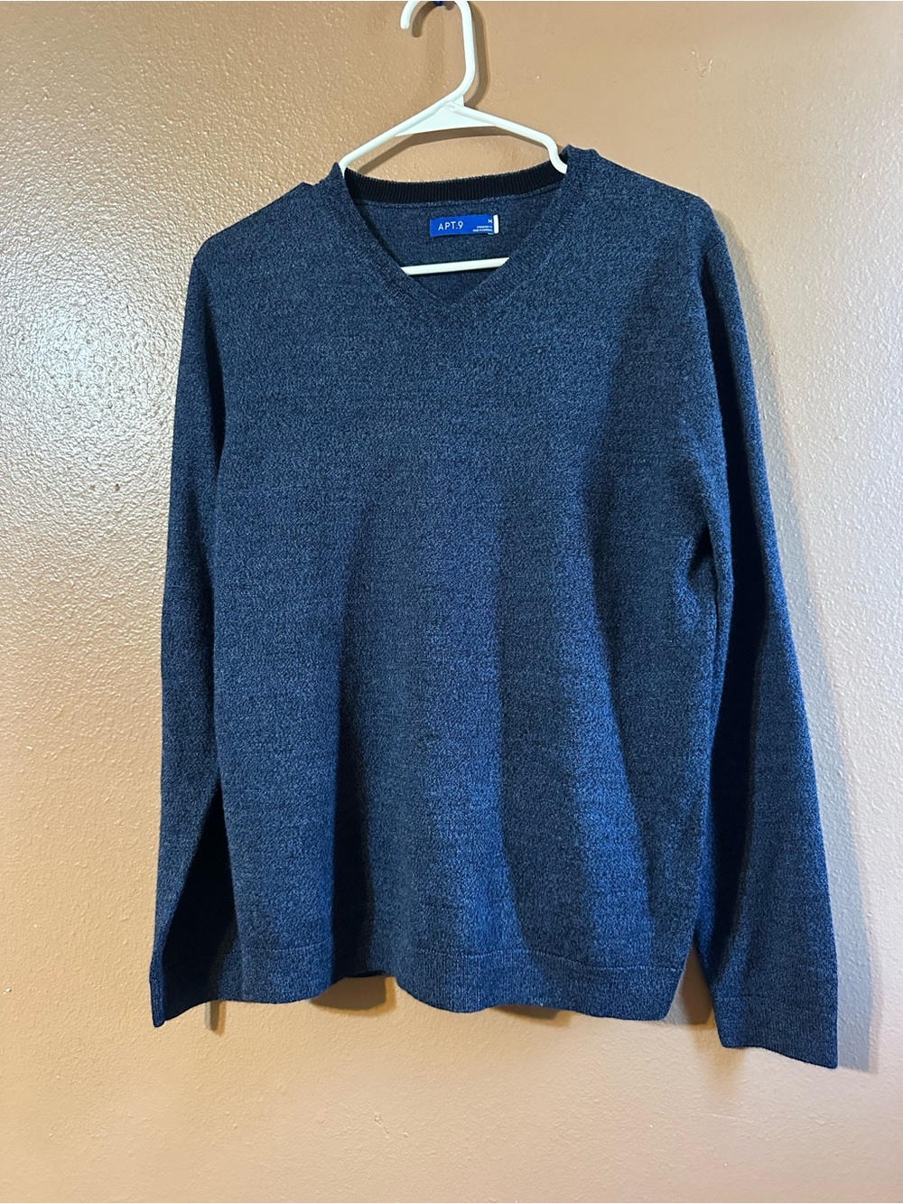 Apt. 9 Men's Dark Navy V-Neck Sweater